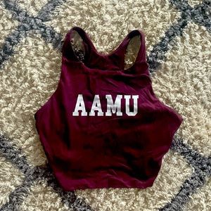 HBCU AAMU ATHLETICS TANK/BRA